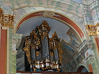 Saint Anne church in Lubartów – Pipe organs - 02.jpg