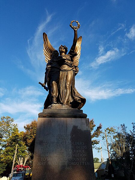 Salisbury Confederate Monument, Gloria Victis (moved in 2020 to the Old Lutheran Cemetery)