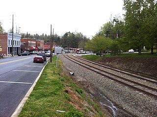 <span class="mw-page-title-main">Saluda Grade</span> Steepest standard-gauge mainline railway grade in the United States