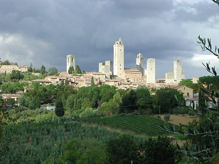 The towers of San Gimignano