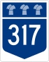 Highway 317 shield