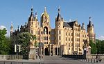 Schweriner Schloss, Sitz des Landtags in der Landeshauptstadt Schwerin