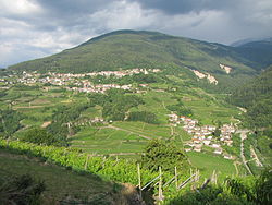 Skyline of Segonzano