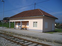 Slovenska vas, željeznička stanica "Šentrupert"