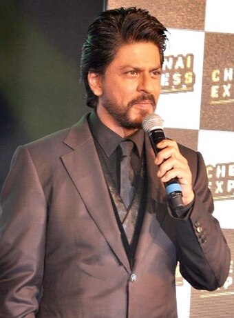 Khan at an event for Chennai Express in 2013