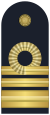 Shoulder rank insignia of capitano di fregata of the Italian Navy.svg