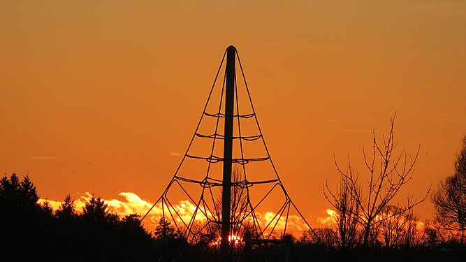 Climbing Frame, Dublin, Ireland.