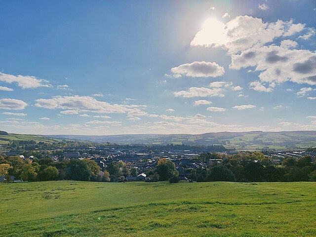 Skipton from Park Hill