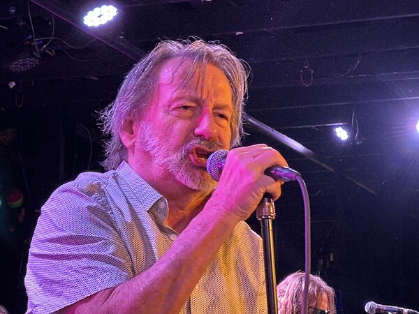 Southside Johnny performing at The Stone Pony in Asbury Park, New Jersey in the second show of a two night appearance to celebrate The Stone Pony's 50