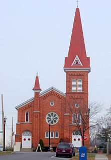 Spencerport Methodist Church church building in New York, United States of America