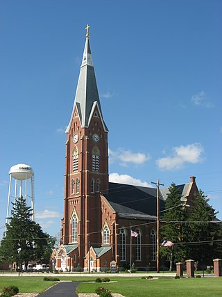 <span class="mw-page-title-main">St. John the Baptist Catholic Church (Glandorf, Ohio)</span> Historic church in Ohio, United States