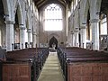 Nave, looking towards the font and the west door