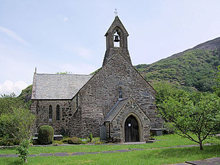 St Marys Church, Beddgelert Church in Beddgelert, Wales