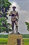 Gettysburg.jpg'de Gen. Buford Heykeli