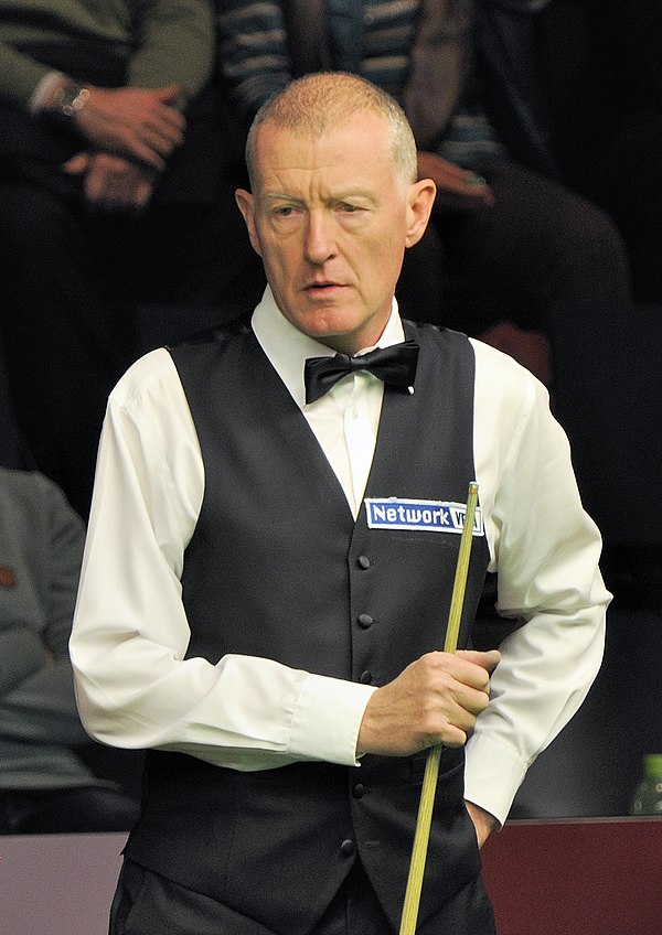 Steve Davis (pictured in 2014) won his sixth world championship title.