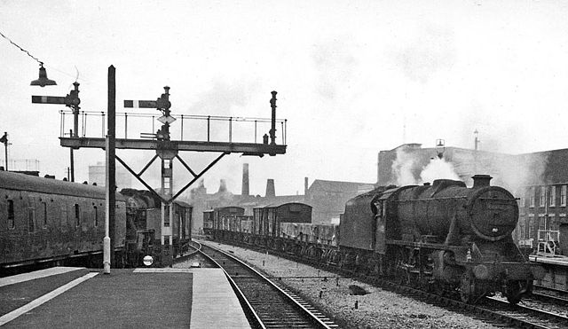 North end of the station in May 1965