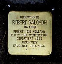 Stolperstein Robert Salomon - Aachen.JPG