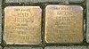 Stolpersteine ​​Hirtenstrasse 55, Hamburg-Hamm. JPG