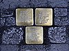 Stolpersteine im Sachsenlager 20