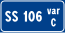 Staatsweg 106var-C Italy.svg