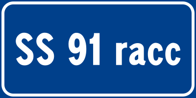 File:Strada Statale 91racc Italia.svg