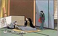 Sudangee (last offices) shaving the head of the dead in Japan-J. M. W. Silver.jpg