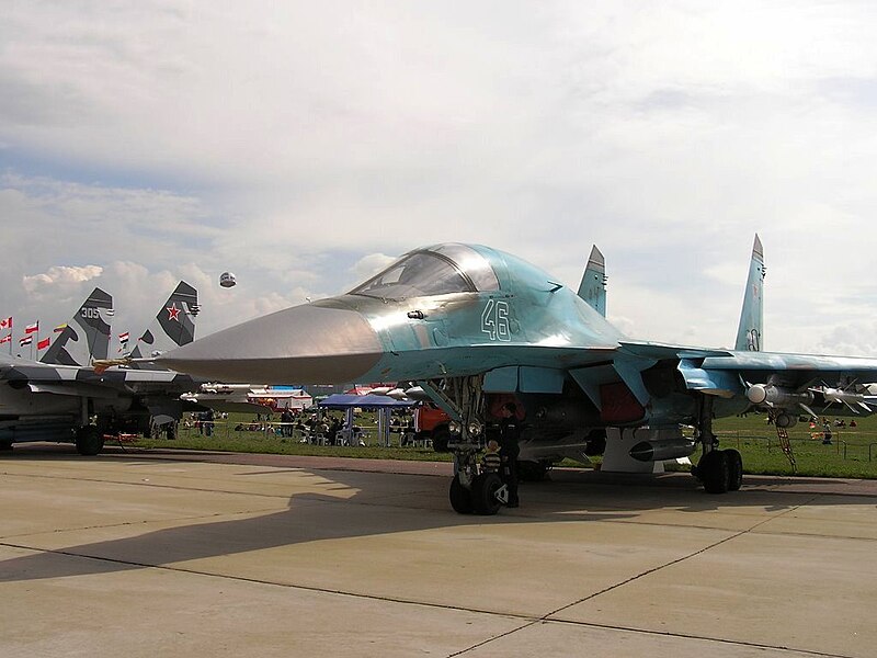 File:Sukhoi Su-34, MAKS Airshow 2003.JPG