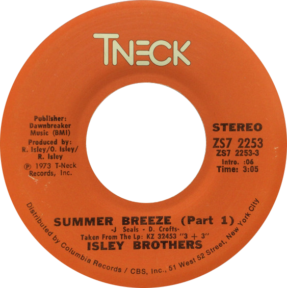 Файл:Summer breeze part 1 by the isley brothers US single.tif