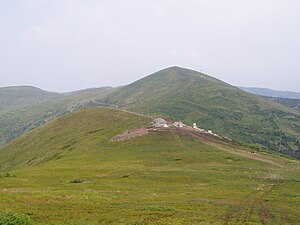 Гора Стіг (вигляд із півдня)