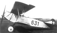 Interned Fokker D.VII in Swiss markings