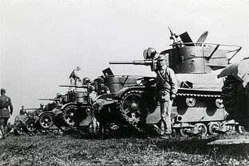 T-26 Kiinassa.  1941