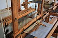 Deutsch: Handwebstuhl mit Schaftmaschine im Textilen Zentrum Haslach, Oberösterreich