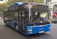 MAN Lion’s City bus in Tiflis