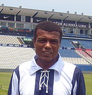 Teofilo Cubillas is the top goalscorer for Peru with ten Teofilo Cubillas.JPG