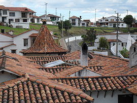 Casas típicas em Guatavita