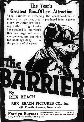 <i>The Barrier</i> (1917 film) 1917 film by Edgar Lewis
