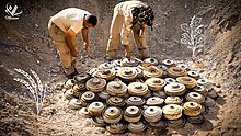 The humanitarian landmine clearance project MASAM in Yemen, 2022 The humanitarian landmine clearance project MASAM in Yemen 2022.jpg