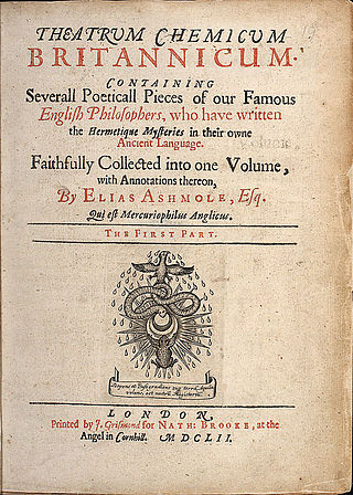 <i>Theatrum Chemicum Britannicum</i> 1652 compilation by Elias Ashmole