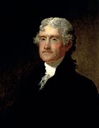 Thomas Jefferson, président américain, fondateur de la déclaration d'indépendance américaine.