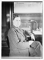 Commissioner Osborne, a/k/a inmate Tom Brown Thomas Mott Osborne circa 1910 at his desk.jpg