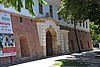 The gate of the Theresia Bastion, which is the largest surviving portion of the fortress of Timișoara