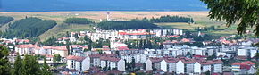 Vedere generală a municipiului Toplița