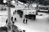 Tornbergs ur på Nybroplan, 1925