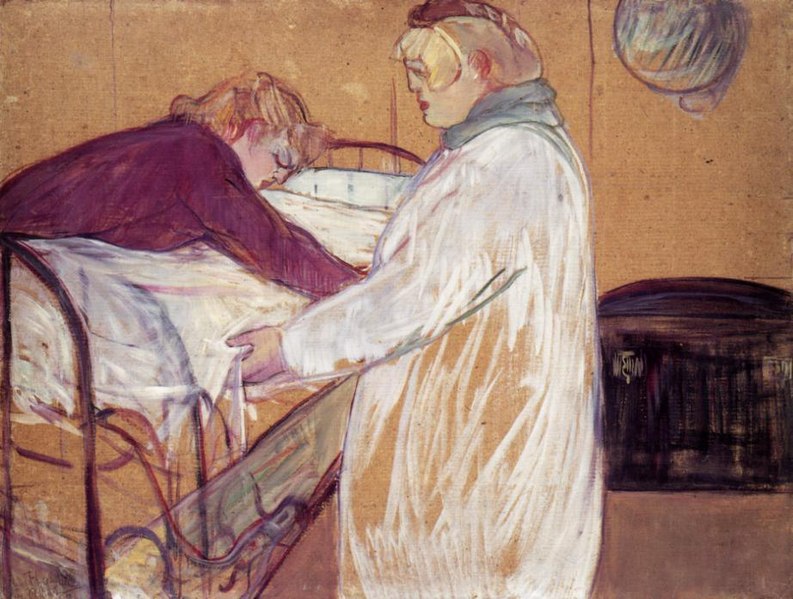 File:Toulouse-Lautrec - Two Women Making the Bed, 1891.jpg