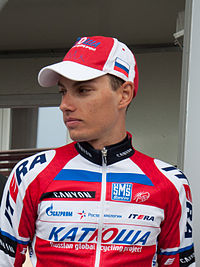 Tour de Romandie 2013 - Stage 5 - Podium - Simon Špilak (cropped).jpg