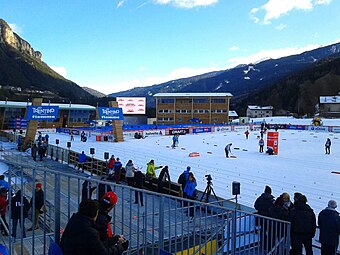 Tour de Ski 2013 at Lago di Tesero Cross-country Ski Stadium.jpg