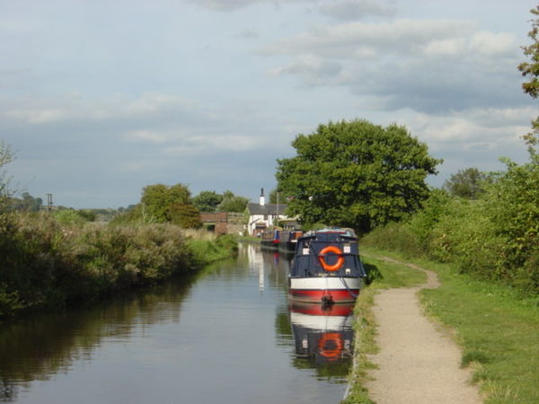 The Trent and Mersey Canal near Branston Water Park