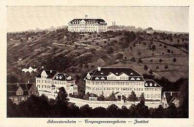 Tropengenesungsheim, Schwesternwohnheim, Institut (Zeichn.AK 584.20 Gebr. Metz).jpg