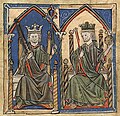 Fernando II of Leon and your son, Alphonse IX of Leon.