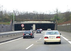 Reichswaldallee tunnel